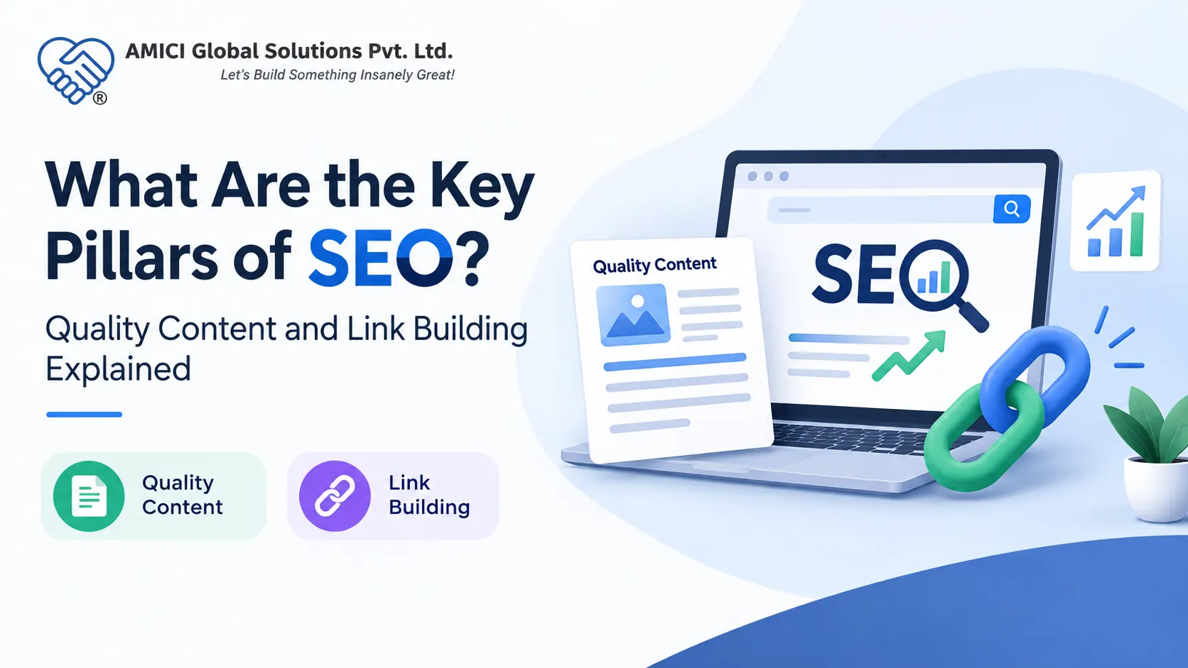 What Are the Key Pillars of SEO? Quality Content and Link Building Explained